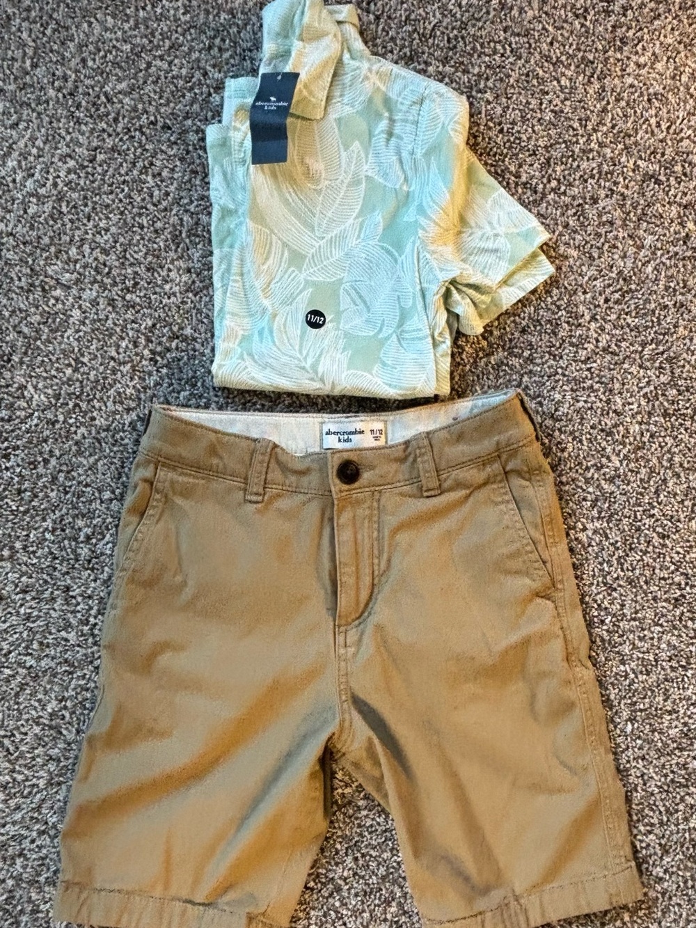 Boys 11/12 shorts & NWT Polo
